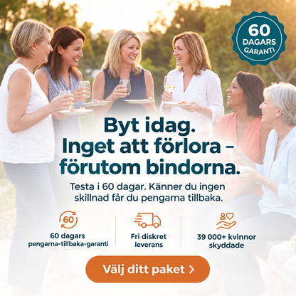 Läckagesäkra underkläder för urinläckage