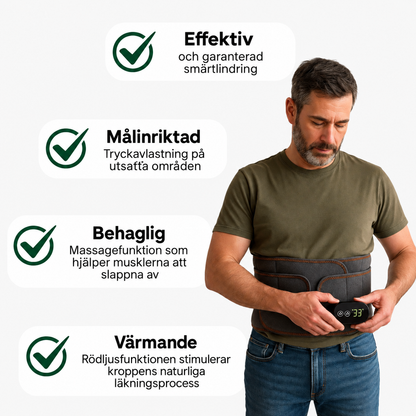 BackRelief™ – Mindre smärta. Mer rörlighet.