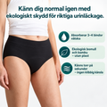 Läckagesäkra underkläder för urinläckage