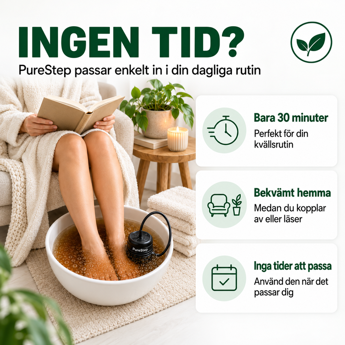PureStep™ – Skonsam fotdetox