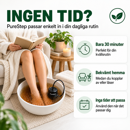 PureStep™ – Skonsam fotdetox
